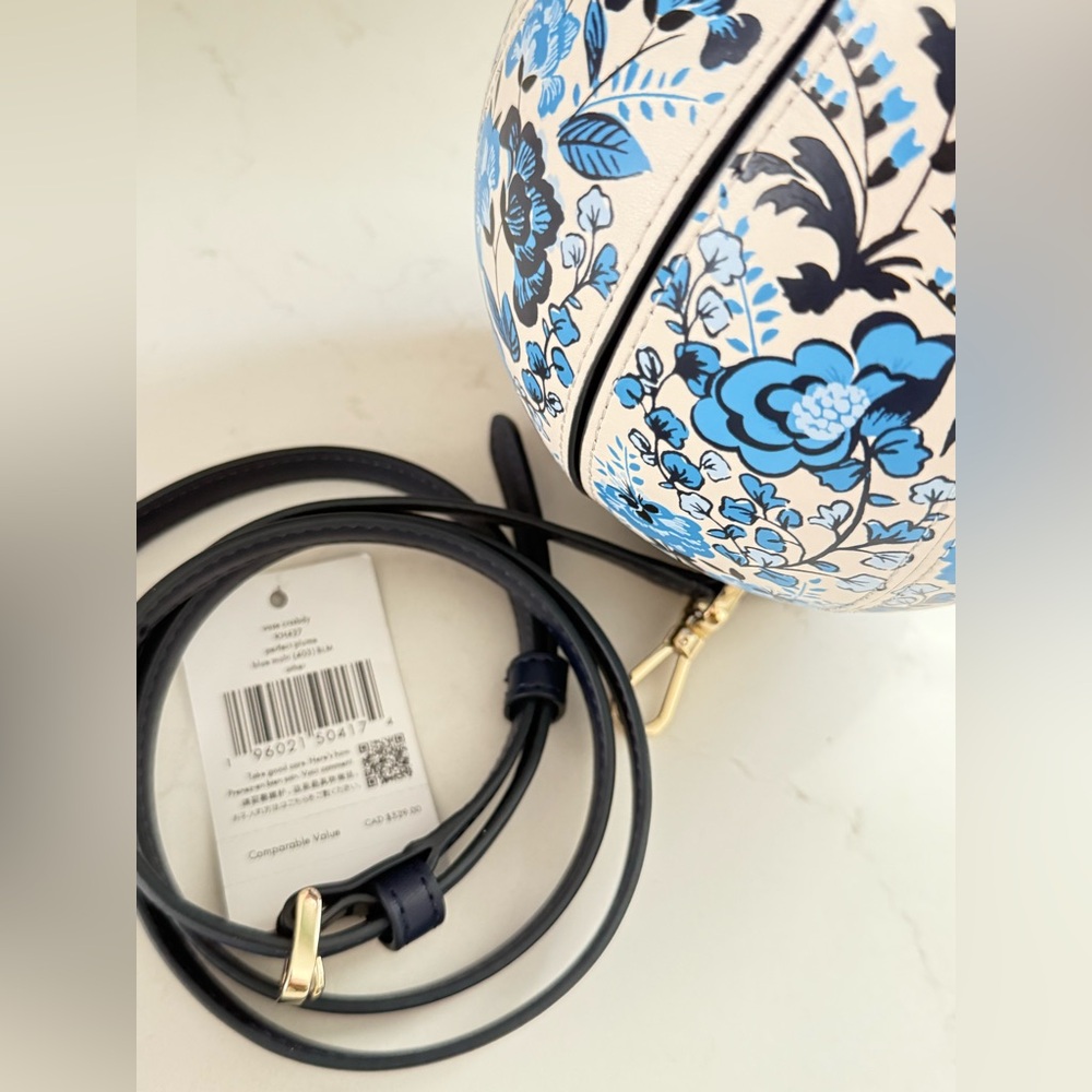 🥂SOLD🥂 Kate Spade Perfect Plume 3D Flower Vase Crossbody Bag Floral Purse NWT - Picture 4 of 11